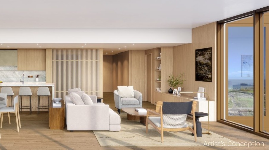 Kali'u residence interior rendering